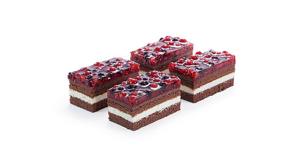 Beeren Sahneschnitte